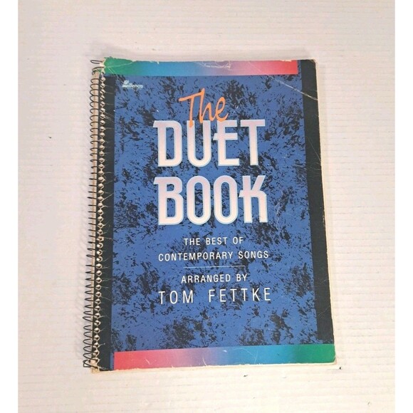 Duet Book: The Best of Contemporary Songs by Tom Fettke 1992 Trade Paperback - Picture 1 of 4